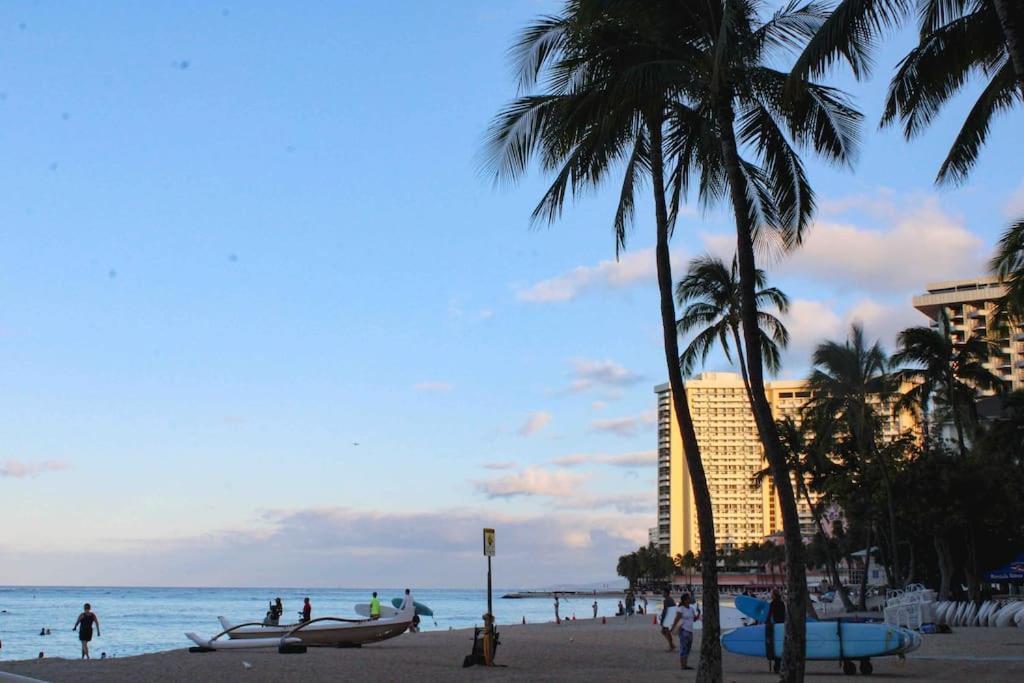 Seashore Waikiki Studio 1 Block From A Beach No Resort Fees Honolulu Exterior foto